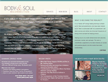 Tablet Screenshot of bodyandsoulreconnection.com